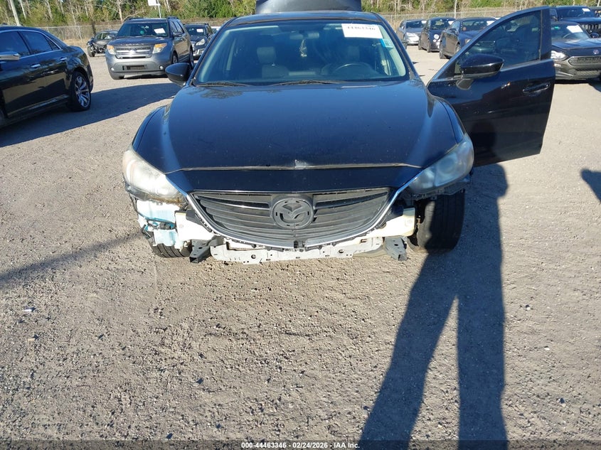 2016 Mazda 6 VIN JM1GJ1U57G1405669 IAAI salvage auction — FRONT END, Salvage Title, sold $825 on 2026-07-07 (photo 6)
