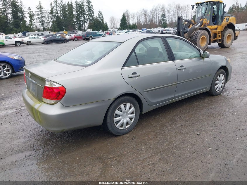 2005 Toyota Camry VIN JTDBE30K353024974 IAAI salvage auction — FRONT END, Clear (Washington), sold $500 on 2026-07-29 (photo 4)