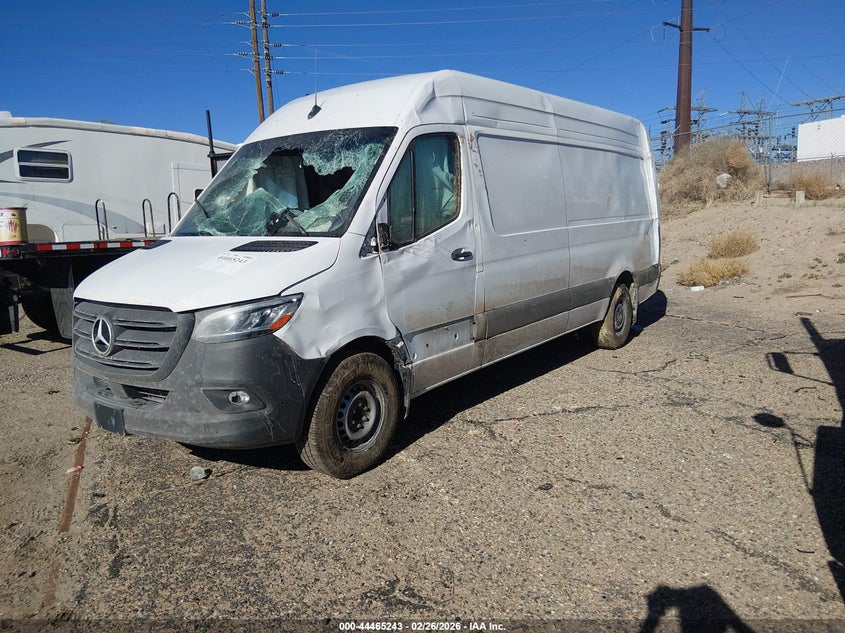 2025 Mercedes-benz Sprinter VIN W1Y4KCHY2ST201712 IAAI salvage auction — FRONT END, Salvage (New Mexico), sold $7,400 on 2026-07-20 (photo 2)