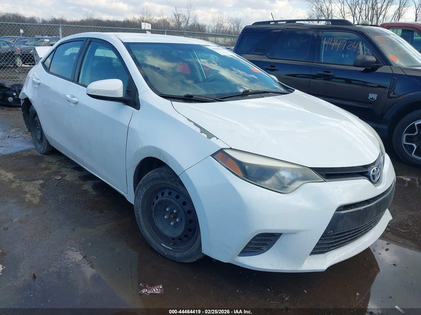 2016 Toyota Corolla VIN 5YFBURHE9GP550203 IAAI salvage auction — REAR END, Salvage Title, sold $2,050 on 2026-07-14 (photo 1)
