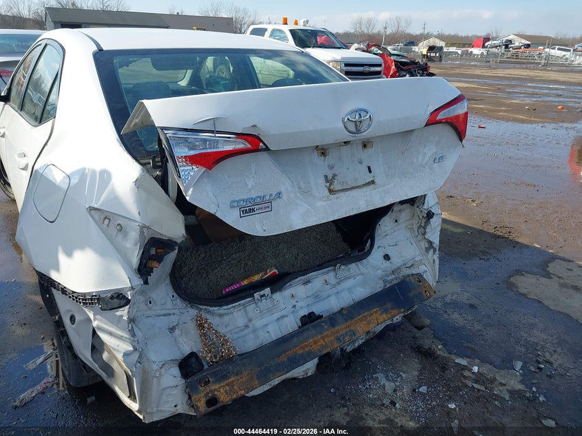 2016 Toyota Corolla VIN 5YFBURHE9GP550203 IAAI salvage auction — REAR END, Salvage Title, sold $2,050 on 2026-07-14 (photo 6)