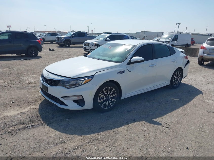 2019 Kia Optima VIN 5XXGT4L31KG364934 IAAI salvage auction — REAR END, Salvage (Texas), sold $3,000 on 2026-07-29 (photo 2)