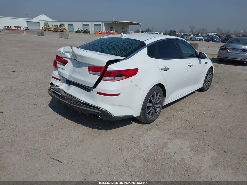 2019 Kia Optima VIN 5XXGT4L31KG364934 IAAI salvage auction — REAR END, Salvage (Texas), sold $3,000 on 2026-07-29 (photo 4)