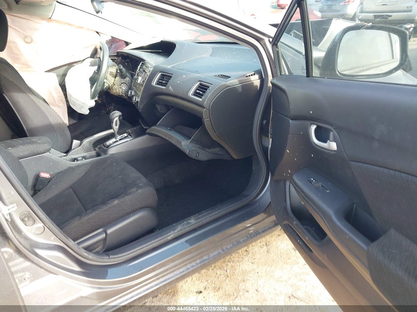 2013 Honda Civic VIN 2HGFB2F58DH602540 IAAI salvage auction — FRONT END, Salvage Title, sold $475 on 2026-07-21 (photo 5)