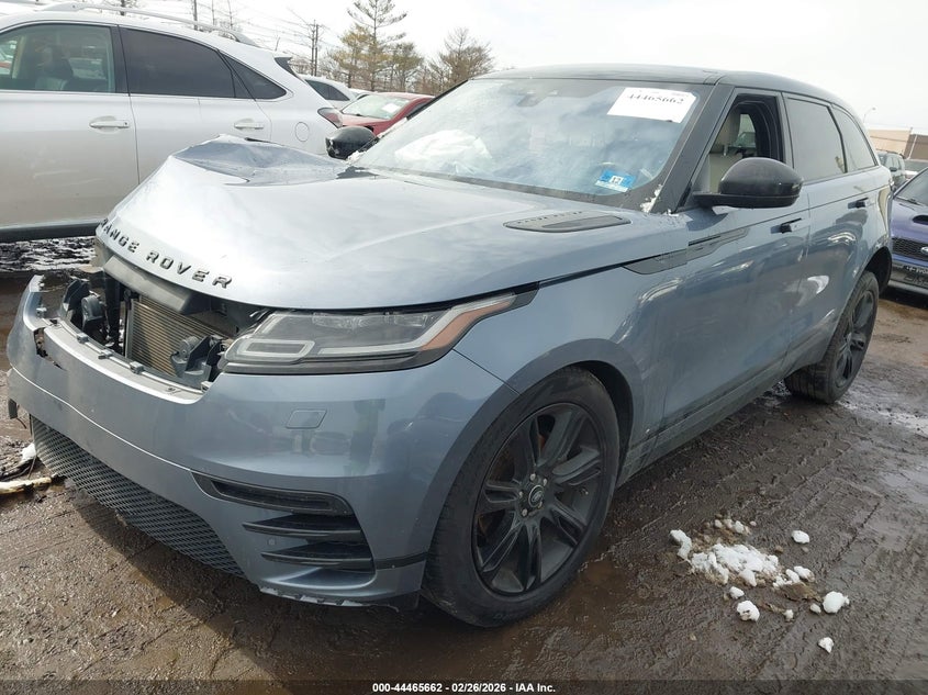 2020 Land rover Range rover velar VIN SALYK2EX9LA295539 IAAI salvage auction — FRONT END, Salvage (New Jersey), sold $5,050 on 2026-07-29 (photo 2)