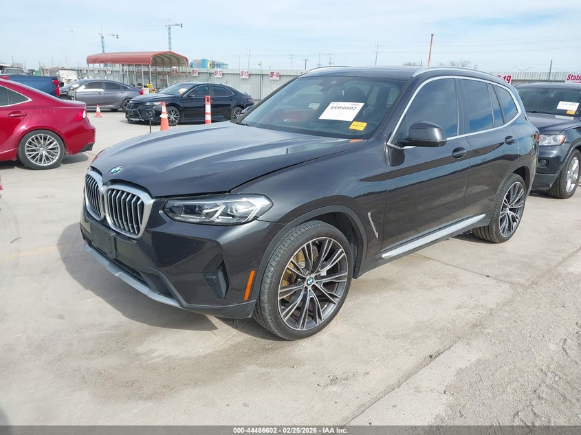 2024 BMW X3 VIN 5UX43DP00R9X27054 IAAI salvage auction — RIGHT SIDE, Original (Texas), sold $20,600 on 2026-07-29 (photo 2)