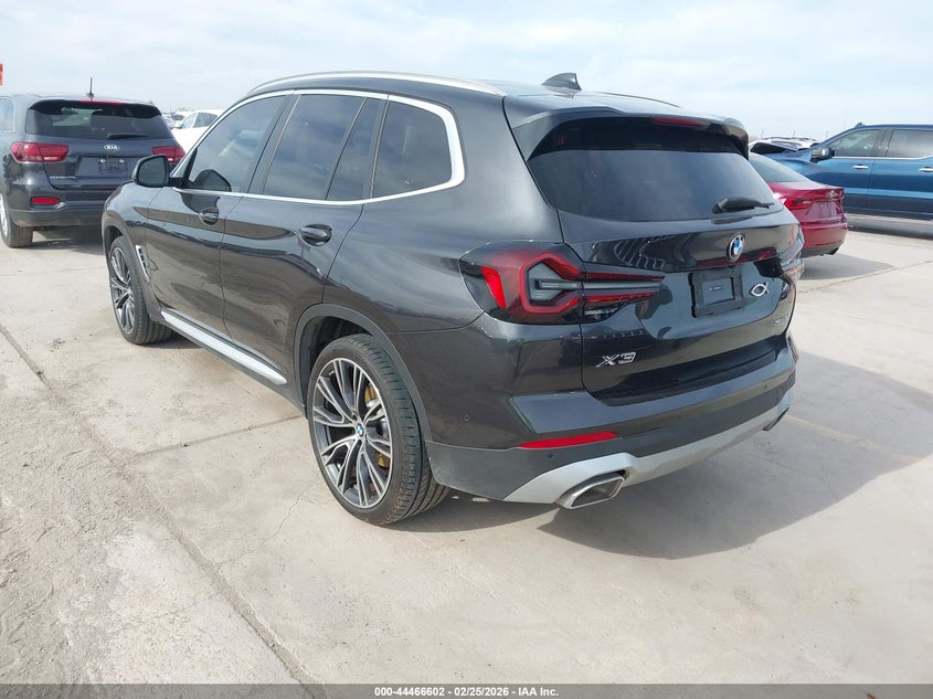 2024 BMW X3 VIN 5UX43DP00R9X27054 IAAI salvage auction — RIGHT SIDE, Original (Texas), sold $20,600 on 2026-07-29 (photo 3)
