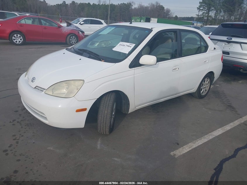 2002 Toyota Prius VIN JT2BK18U520061100 IAAI salvage auction — LEFT REAR, Salvage (North Carolina), sold $25 on 2026-07-15 (photo 2)