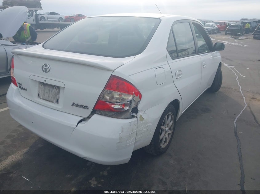 2002 Toyota Prius VIN JT2BK18U520061100 IAAI salvage auction — LEFT REAR, Salvage (North Carolina), sold $25 on 2026-07-15 (photo 6)