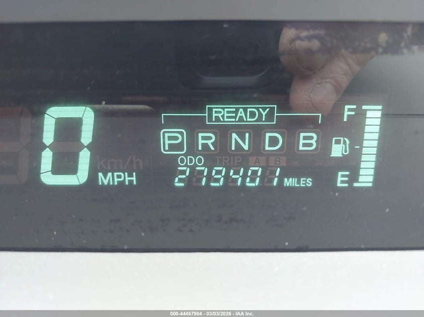 2002 Toyota Prius VIN JT2BK18U520061100 IAAI salvage auction — LEFT REAR, Salvage (North Carolina), sold $25 on 2026-07-15 (photo 7)