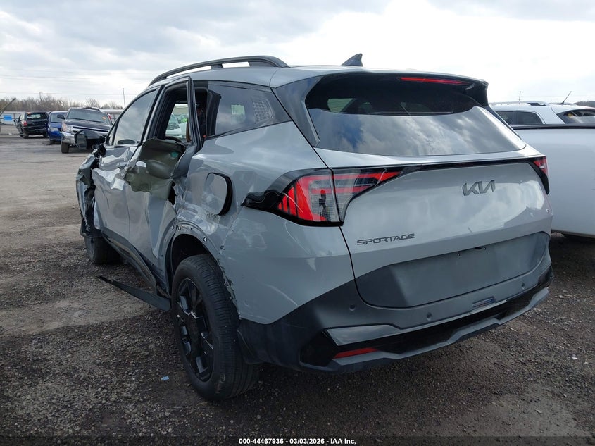 2026 Kia Sportage VIN 5XYK6CDF0TG370306 IAAI salvage auction — SIDE, Clear (Oklahoma), sold $11,100 on 2026-07-28 (photo 3)