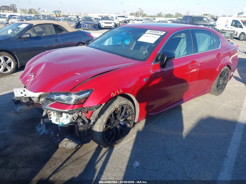 2020 Lexus Gs-f VIN JTHBP1BL7LA003072 IAAI salvage auction — FRONT END, Salvage (Colorado), sold $12,375 on 2026-07-23 (photo 2)