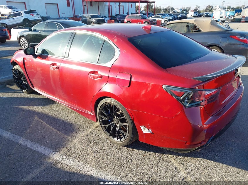 2020 Lexus Gs-f VIN JTHBP1BL7LA003072 IAAI salvage auction — FRONT END, Salvage (Colorado), sold $12,375 on 2026-07-23 (photo 3)