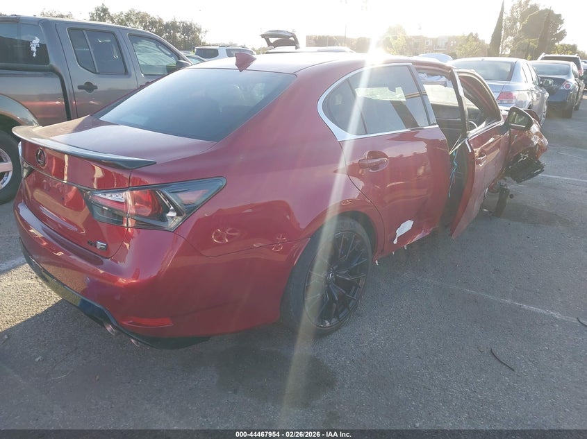 2020 Lexus Gs-f VIN JTHBP1BL7LA003072 IAAI salvage auction — FRONT END, Salvage (Colorado), sold $12,375 on 2026-07-23 (photo 4)