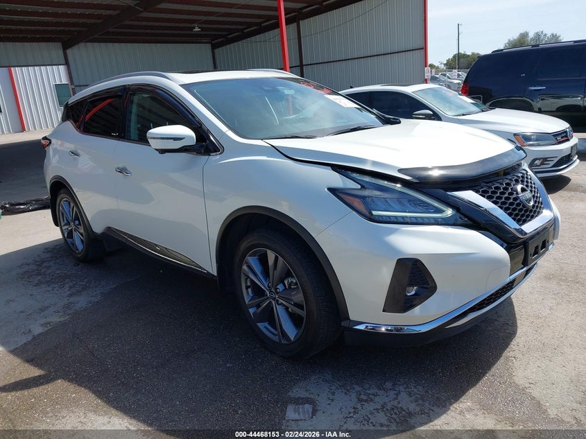 2024 Nissan Murano VIN 5N1AZ2DJ3RC118866 IAAI salvage auction — LEFT SIDE, Original (Texas), sold $10,350 on 2026-07-09 (photo 1)