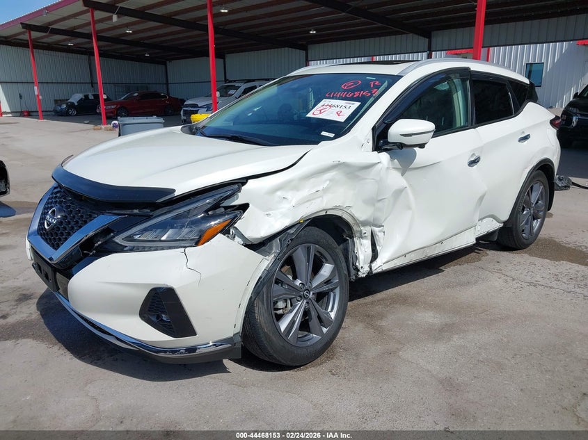 2024 Nissan Murano VIN 5N1AZ2DJ3RC118866 IAAI salvage auction — LEFT SIDE, Original (Texas), sold $10,350 on 2026-07-09 (photo 2)