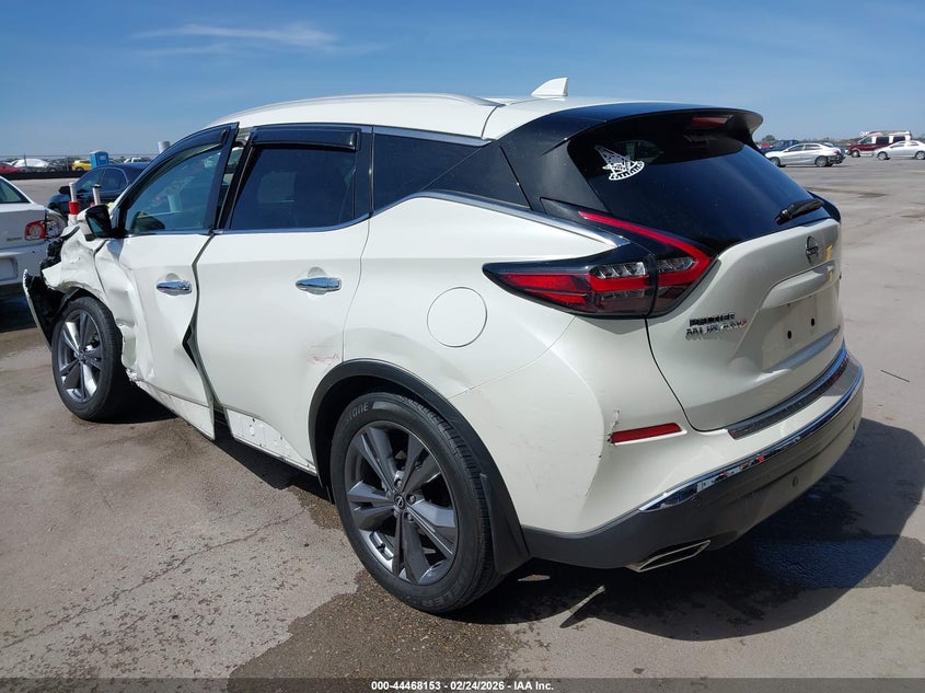 2024 Nissan Murano VIN 5N1AZ2DJ3RC118866 IAAI salvage auction — LEFT SIDE, Original (Texas), sold $10,350 on 2026-07-09 (photo 3)