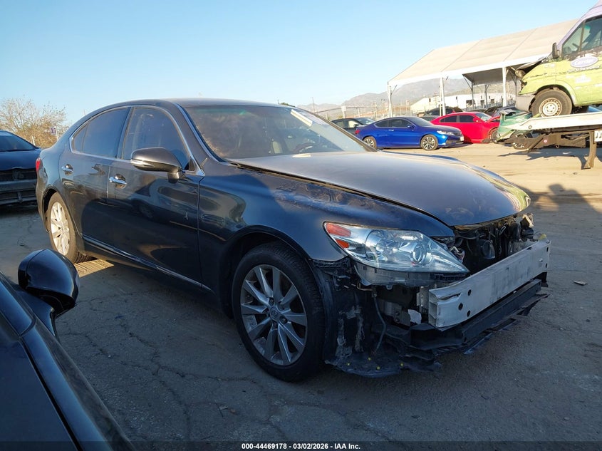 2011 Lexus Ls VIN JTHBL5EFXB5103540 IAAI salvage auction — LEFT FRONT, Salvage (California), sold $1,800 on 2026-07-29 (photo 1)