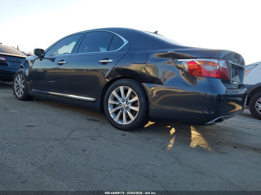 2011 Lexus Ls VIN JTHBL5EFXB5103540 IAAI salvage auction — LEFT FRONT, Salvage (California), sold $1,800 on 2026-07-29 (photo 3)