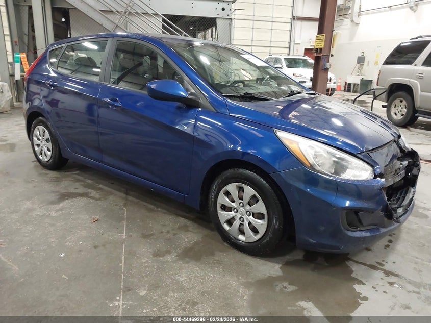 2017 Hyundai Accent VIN KMHCT5AE8HU305564 IAAI salvage auction — FRONT END, Salvage (Idaho), sold $1,300 on 2026-07-31 (photo 1)