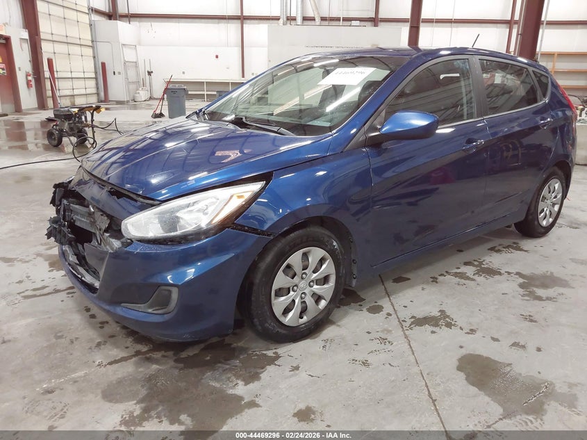 2017 Hyundai Accent VIN KMHCT5AE8HU305564 IAAI salvage auction — FRONT END, Salvage (Idaho), sold $1,300 on 2026-07-31 (photo 2)