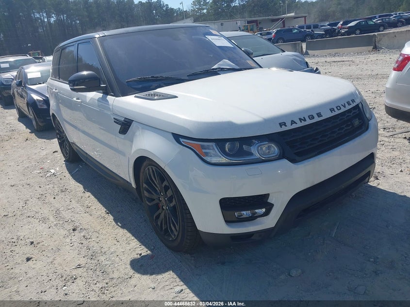 2016 Land rover Range rover sport VIN SALWR2EF2GA598453 IAAI salvage auction — LEFT SIDE, Salvage Title, sold $4,025 on 2026-07-28 (photo 1)