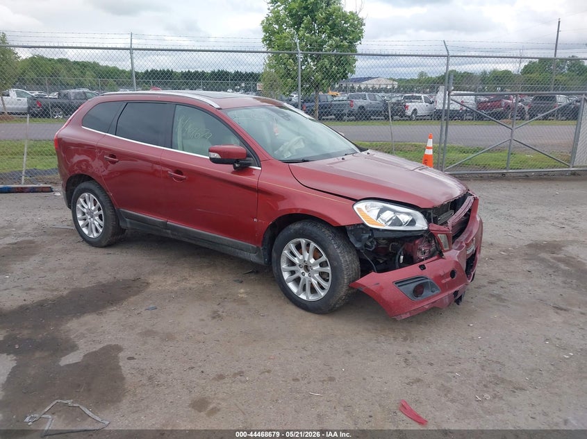2010 Volvo Xc60 VIN YV4992DZ6A2021729 IAAI salvage auction — FRONT END, Clear (Virginia), sold $300 on 2026-07-14 (photo 1)