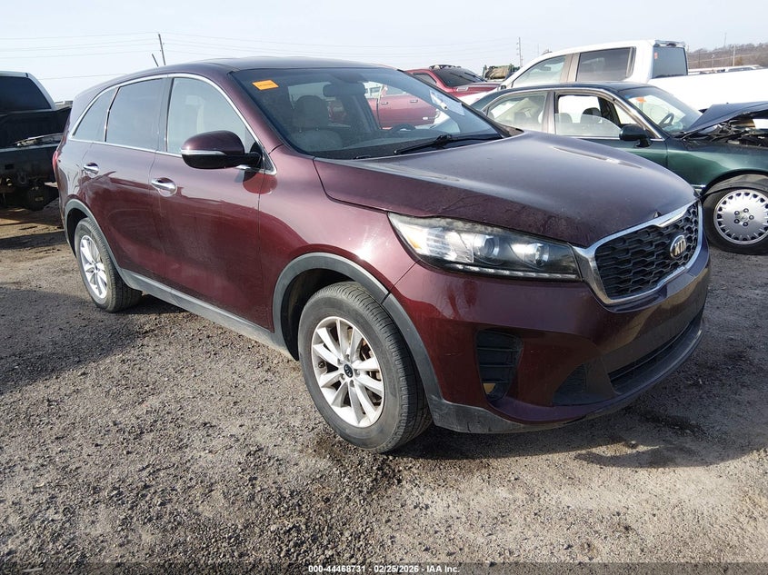 2019 Kia Sorento VIN 5XYPG4A30KG569776 IAAI salvage auction — RIGHT REAR, Clear (Oklahoma), sold $1,600 on 2026-07-14 (photo 1)
