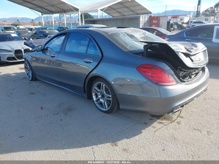 2016 Mercedes-benz S-klasse VIN WDDUG6DB7GA234948 IAAI salvage auction — FRONT & REAR, Salvage Title, sold $3,200 on 2026-07-08 (photo 3)