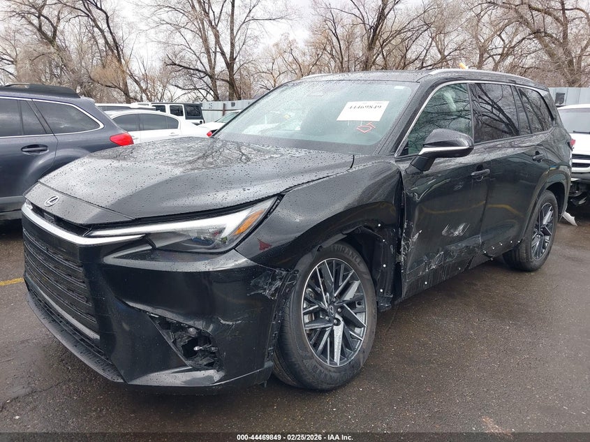 2025 Lexus Tx VIN 5TDAAAB66SS024845 IAAI salvage auction — LEFT FRONT, Salvage Title, sold $32,600 on 2026-07-06 (photo 2)