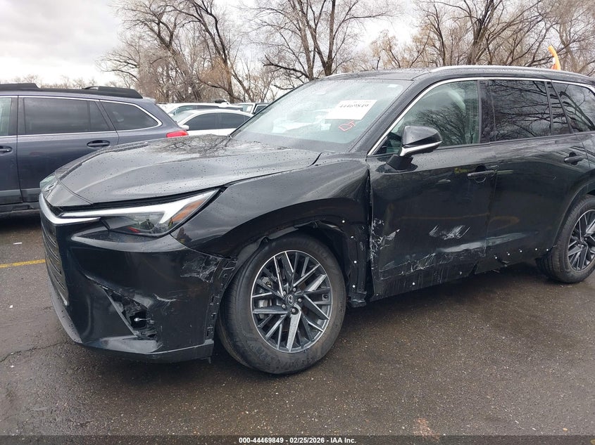 2025 Lexus Tx VIN 5TDAAAB66SS024845 IAAI salvage auction — LEFT FRONT, Salvage Title, sold $32,600 on 2026-07-06 (photo 6)