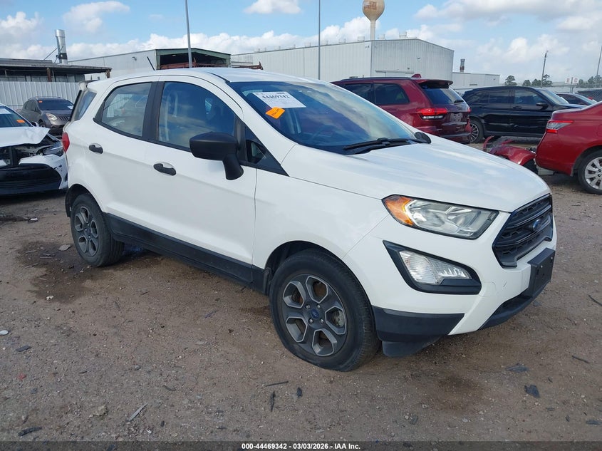 2019 Ford Ecosport VIN MAJ3S2FE4KC262326 IAAI salvage auction — REAR END, Original (Texas), sold $1,600 on 2026-07-30 (photo 1)