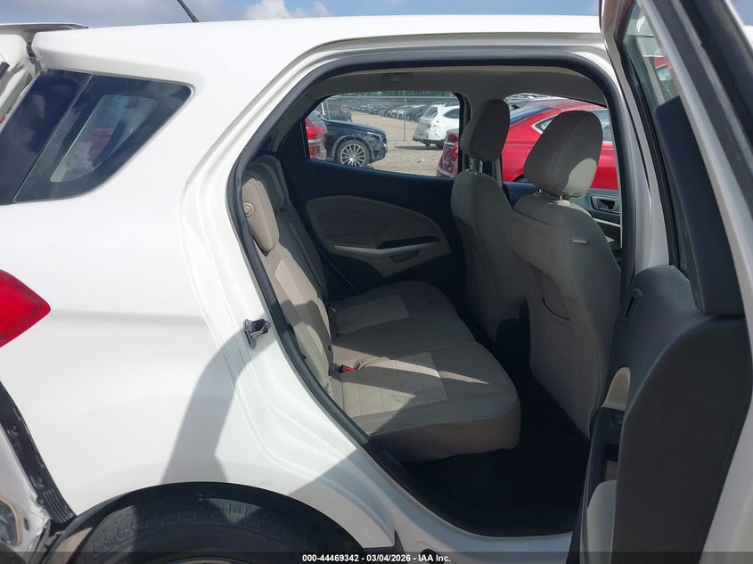 2019 Ford Ecosport VIN MAJ3S2FE4KC262326 IAAI salvage auction — REAR END, Original (Texas), sold $1,600 on 2026-07-30 (photo 8)
