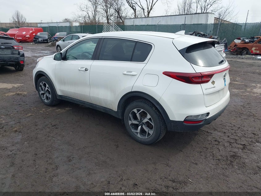 2020 Kia Sportage VIN KNDPM3AC1L7732257 IAAI salvage auction — FRONT END, Salvage Title, sold $3,075 on 2026-07-31 (photo 3)
