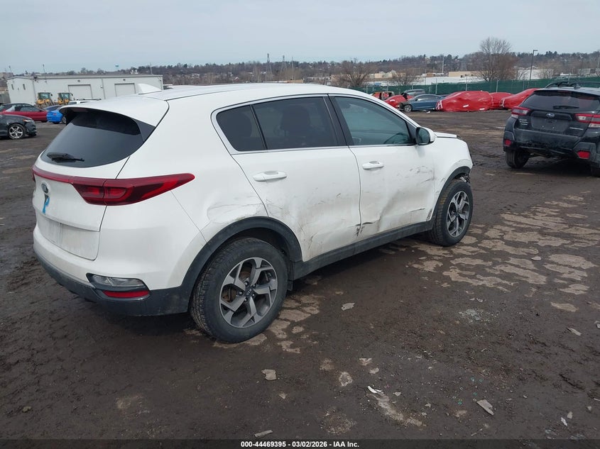 2020 Kia Sportage VIN KNDPM3AC1L7732257 IAAI salvage auction — FRONT END, Salvage Title, sold $3,075 on 2026-07-31 (photo 4)