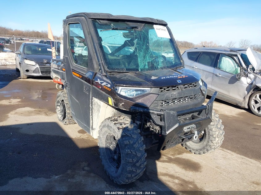 2024 Polaris Ranger VIN 4XARRY997R8090024 IAAI salvage auction — LEFT SIDE, Regular Certificate (Iowa), sold $7,700 on 2026-07-08 (photo 1)