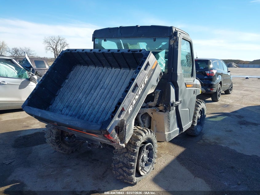 2024 Polaris Ranger VIN 4XARRY997R8090024 IAAI salvage auction — LEFT SIDE, Regular Certificate (Iowa), sold $7,700 on 2026-07-08 (photo 4)