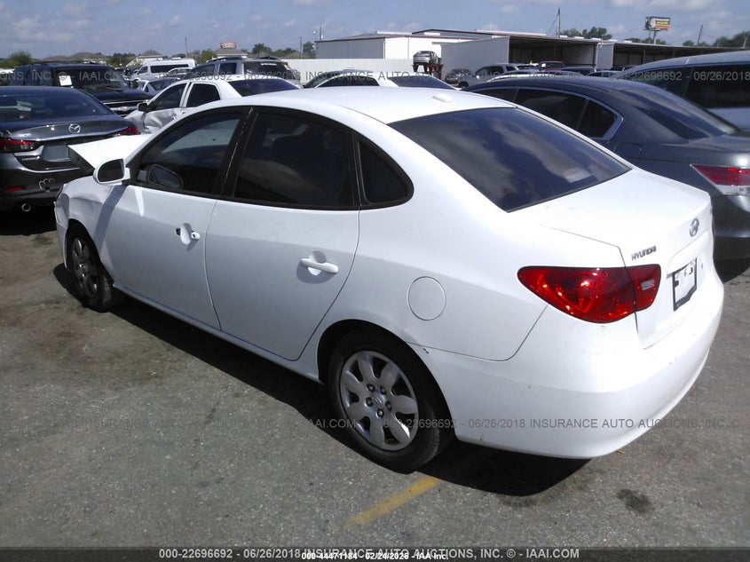 2007 Hyundai Elantra VIN KMHDU46D57U235693 IAAI salvage auction — FRONT END, Salvage (Texas), sold $25 on 2026-07-22 (photo 3)