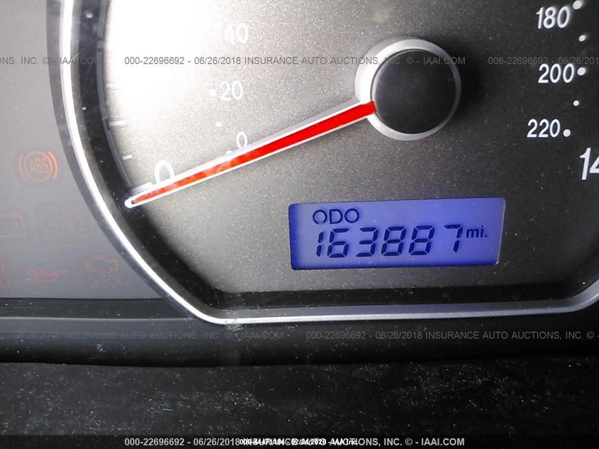 2007 Hyundai Elantra VIN KMHDU46D57U235693 IAAI salvage auction — FRONT END, Salvage (Texas), sold $25 on 2026-07-22 (photo 7)