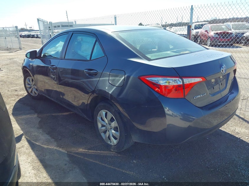 2016 Toyota Corolla VIN 5YFBURHE7GP419853 IAAI salvage auction — FRONT END, Clear (Oklahoma), sold $2,675 on 2026-07-07 (photo 3)