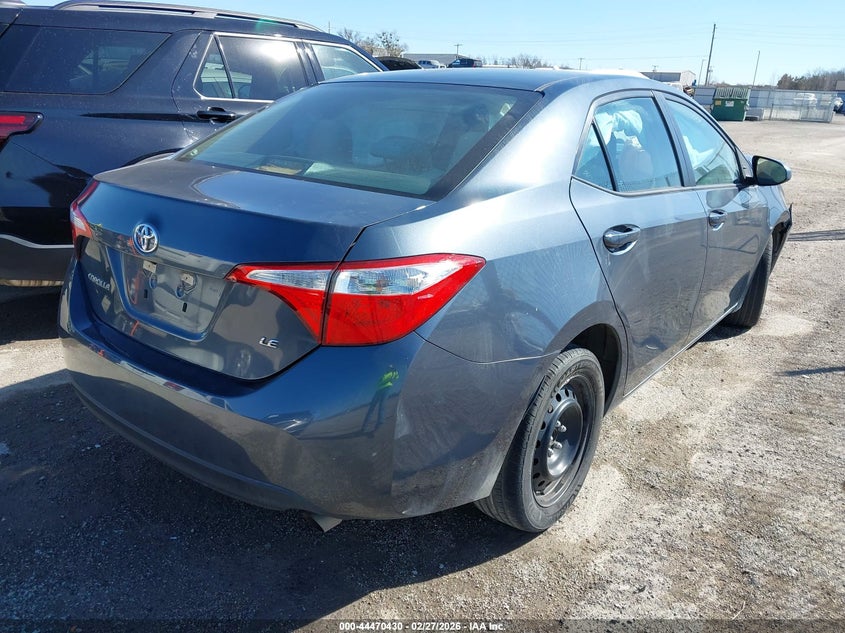 2016 Toyota Corolla VIN 5YFBURHE7GP419853 IAAI salvage auction — FRONT END, Clear (Oklahoma), sold $2,675 on 2026-07-07 (photo 4)