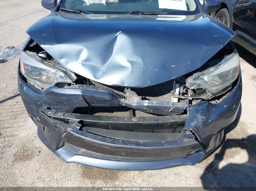 2016 Toyota Corolla VIN 5YFBURHE7GP419853 IAAI salvage auction — FRONT END, Clear (Oklahoma), sold $2,675 on 2026-07-07 (photo 6)