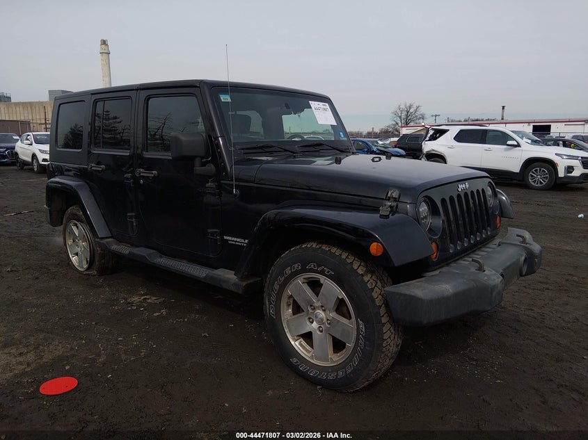 2008 Jeep Wrangler / VIN 1J8GA59148L627095 IAAI salvage auction — REAR END, Salvage (New Jersey), sold $1,400 on 2026-07-09 (photo 1)