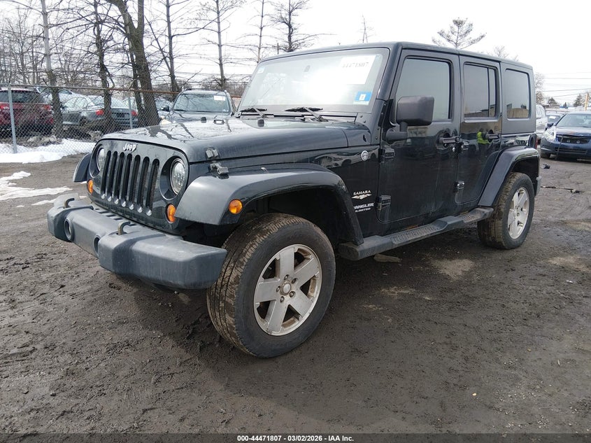 2008 Jeep Wrangler / VIN 1J8GA59148L627095 IAAI salvage auction — REAR END, Salvage (New Jersey), sold $1,400 on 2026-07-09 (photo 2)