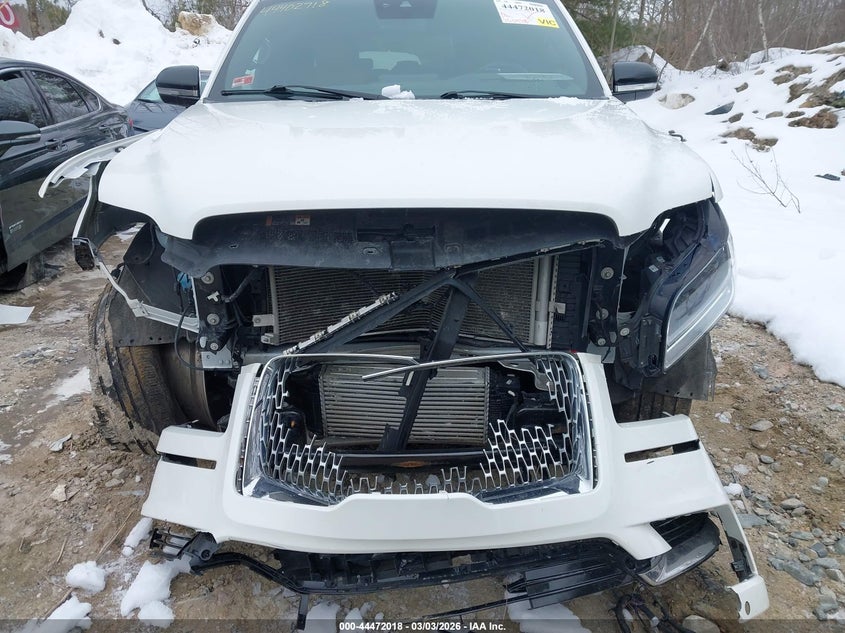 2021 Lincoln Navigator VIN 5LMJJ3LTXMEL12269 IAAI salvage auction — FRONT END, Salvage Title, sold $7,100 on 2026-07-28 (photo 6)