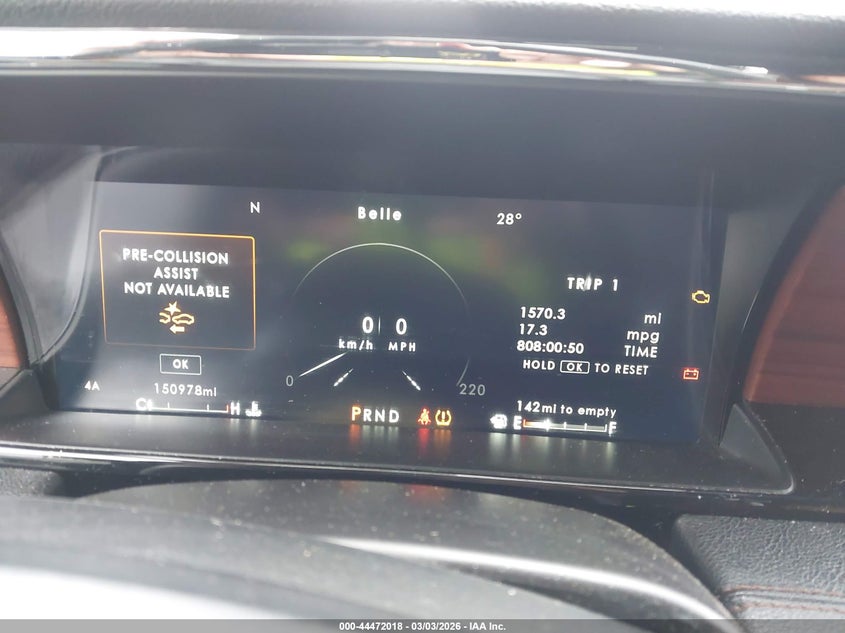 2021 Lincoln Navigator VIN 5LMJJ3LTXMEL12269 IAAI salvage auction — FRONT END, Salvage Title, sold $7,100 on 2026-07-28 (photo 7)
