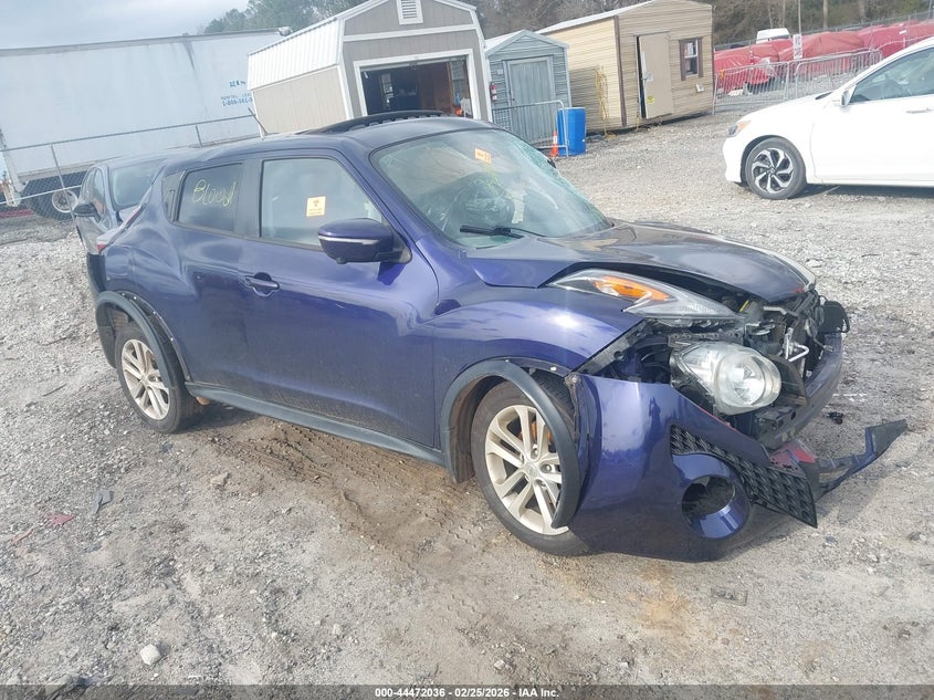 2016 Nissan Juke VIN JN8AF5MV2GT655456 IAAI salvage auction — ALL OVER, Salvage Title, sold $250 on 2026-07-31 (photo 1)