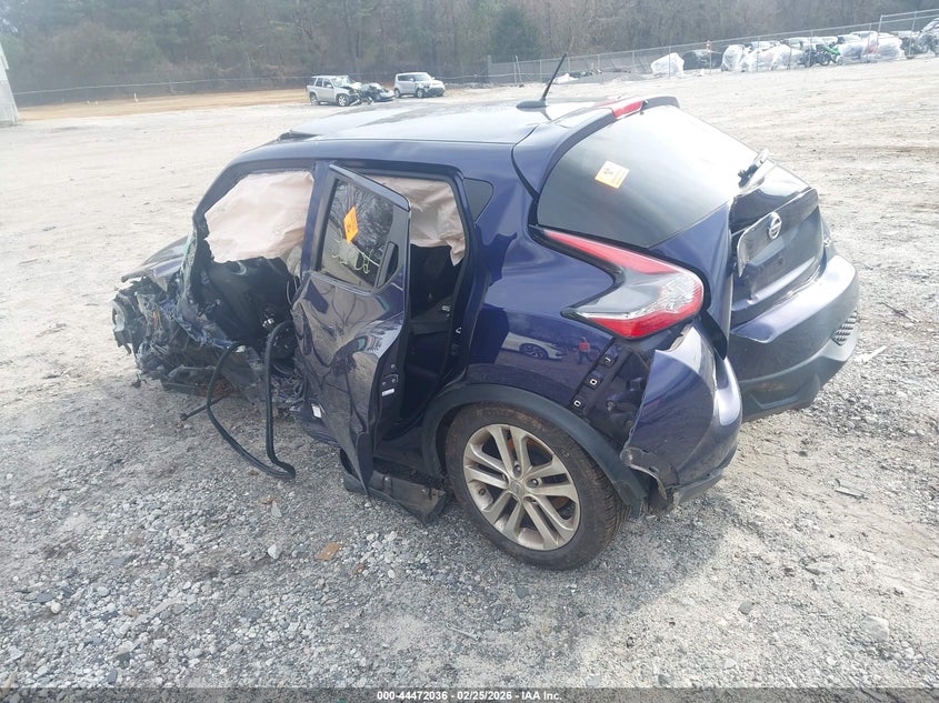 2016 Nissan Juke VIN JN8AF5MV2GT655456 IAAI salvage auction — ALL OVER, Salvage Title, sold $250 on 2026-07-31 (photo 3)
