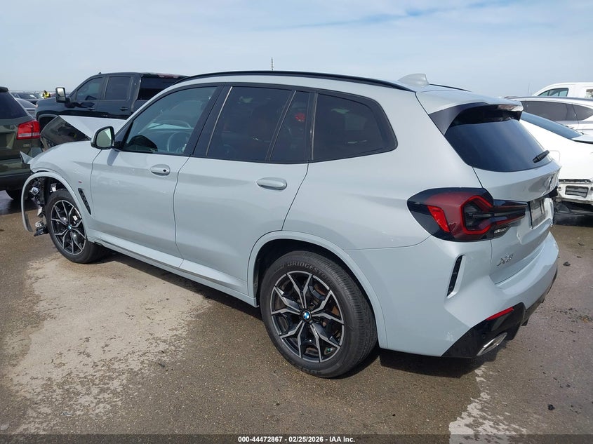 2023 BMW X3 VIN 5UX43DP09P9P77822 IAAI salvage auction — FRONT END, Original (Texas), sold $10,400 on 2026-07-09 (photo 3)