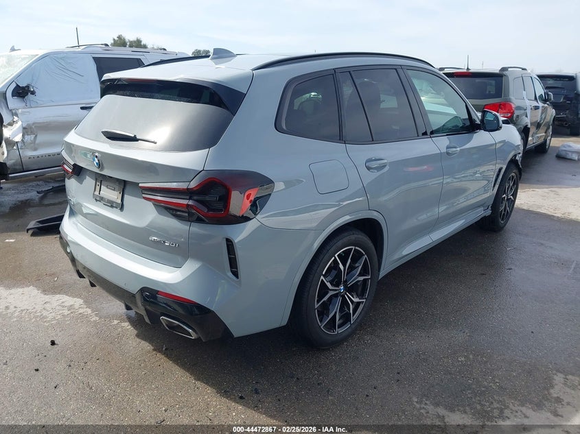 2023 BMW X3 VIN 5UX43DP09P9P77822 IAAI salvage auction — FRONT END, Original (Texas), sold $10,400 on 2026-07-09 (photo 4)